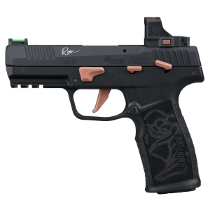 Sig Sauer P322, 22 LR, 4IN, ROSE, BLK, SAO, FIBER OPTIC SIGHT, POLYMER GRIP, (3) 10RD POLY MAG, ROSE RS, SAVIOR BAG - $579.99 at BattleHawk Armory