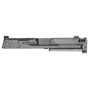 Smith & Wesson Carry Comp Optic Ready Slide Assembly Kit w/ Night Sights for M&P9 M2.0 - Gray
