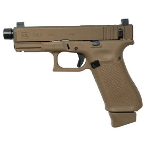 GLOCK 19X HUSH Slide Lock 9mm 17rd Threaded Brl OR Suppressor Height Sigh