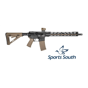 Diamondback DB175AK223 DB15  Sports South Exclusive 5.56 NATO 30+1 16 Flat Dark Earth Cerakote Threaded Barrel, Black Cerakote Aluminum Receiver w/Picatinny Rail, M-LOK Handguard, Magpul MOE Flat Dar