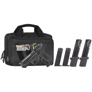 Smith & Wesson Smith & Wesson M&P9 M2.0 Metal 9mm 5x Magazines, Bag, & Vortex Enclosed Red Dot Bundle - $888.88 at BattleHawk Armory