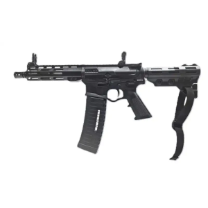 ATI ALPHA MAX 5.56 PISTOL 7.5 BARREL, 7 MLOK W/ FLIP UPS, NEW BRACE, 1-60RD MAG