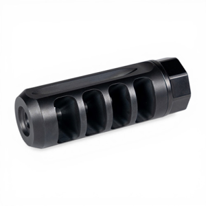 JP Enterprises MK V Competition Compensator 6.5mm 5/8-24 Integral Nut 5-Baffle Stainless QPQ Black JPCRE-65N-B