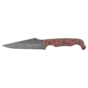 Stroup Knives TU2 Fixed Blade Knife 4" Clip Point Blade 1095 High Carbon