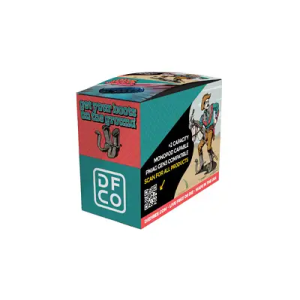 Die Free Co Dos Boot Extension Black 10 x 3-Pack Carton