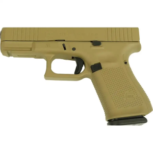 Glock V-Series Model 19 Optic Ready & Ported Handgun 9mm Luger 15rd Magazines (3) 4 Ported Barrel FDE Cerakote USA