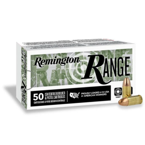 9mm Ammo - Remington Range FMJ Remington Range FMJ Ammo