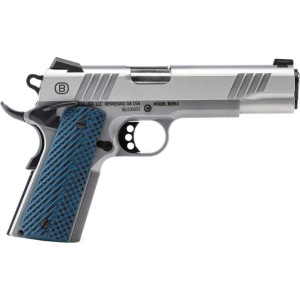 BERSA B1911 HGA 45 AUTO 5IN BBL BRUSHED STAINLESS NS AMBI 8RD VZ GRIPS