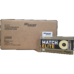 9mm Ammo - Bulk Sig Sauer Elite V-Crown Competition JHP Bulk Sig Sauer Elite V-Crown Competition JHP Ammo