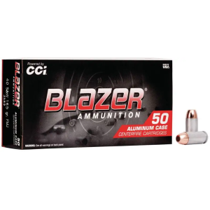 40 S&W Ammo - Bulk Blazer Ammo FMJ Bulk Blazer FMJ Ammo