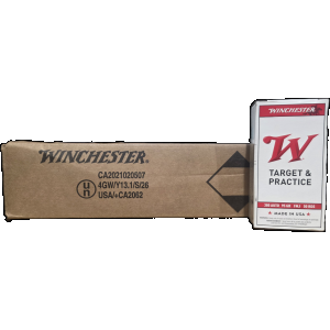 380 Auto Ammo - Bulk Winchester Target & Practice Case FMJ Bulk Winchester Target & Practice Case FMJ Ammo