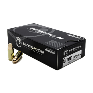 9mm Ammo - Scorpion SUBSONIC Ammo RN Scorpion SUBSONIC RN Ammo