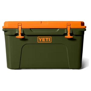 Yeti Coolers Tundra 45 Hard Cooler, Olive/King Crab Orange