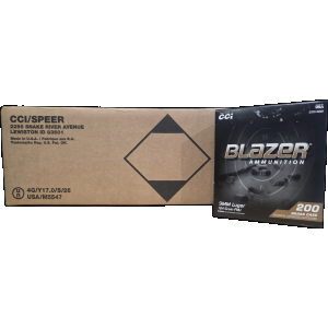 Bulk CCI Blazer Brass X FMJ Ammo