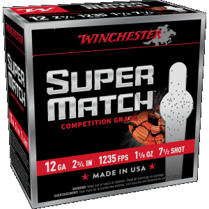 12 Gauge Ammo - Winchester Super Match Competition Grade 1-1/8oz Winchester Super Match Competition Grade 1-1/8oz Ammo