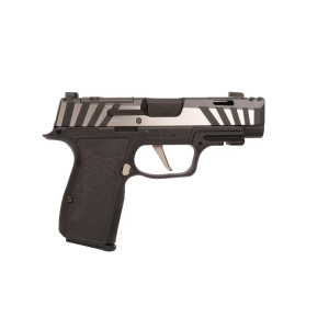 Sig Sauer SIG Sauer P365-AXG Equinox Comp, 9mm, 12+1rd 3.1 Barrel, Black / Stainless Comp Slide - $1199.99 at BattleHawk Armory