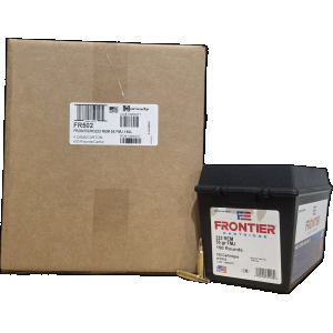 223 Rem Ammo - Bulk Hornady Frontier Case FMJ Bulk Hornady Frontier Case FMJ Ammo