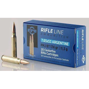 7.65x53mm Argentine Ammo - PPU Metric FMJ PPU Metric FMJ Ammo