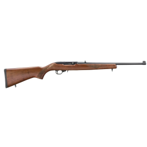 Ruger RUGER 10/22 WALNUT 22LR RIFLE 18.5 BX-TRIGGER, 1-10RD - $442.80 at BattleHawk Armory