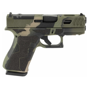Glock Shark Coast Tactical Glock 43X M81 Torn Camo 9mm 3.41 Pistol - $642.00 at BattleHawk Armory