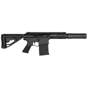 Genesis Arms Genesis Arms Gen-12 SBM w/ Adaptive Stock, 12ga, 5 Barrel, 2.75 Chamber, 1- 5rd Magazine, Black, Suppressed Short Barreled Shotgun - $4360.99 at BattleHawk Armory