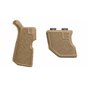 Die Free Co Kung Fu + Tiger Claw Grip Bundle, AR-15/AR-10 and M-LOK - Flat Dark Earth