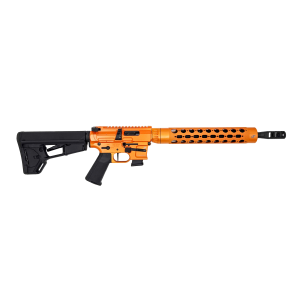 Jp Enterprises JP Enterprises JP-5 Dual-Charge Roller-Delay, 9mm, 14.5 P&W Barrel, 1- 10rd Magazine, Gun Candy Pulse Hunter Orange, Rifle - $4297.00 at BattleHawk Armory