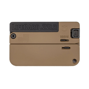 Trailblazer LifeCard Poly .22 LR Folding Pistol, Barrett Brown