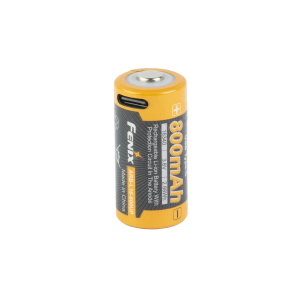 Fenix Flashlights Fenix 800mAh 16340 USB-C Rechargeable Battery - $8.96 at BattleHawk Armory