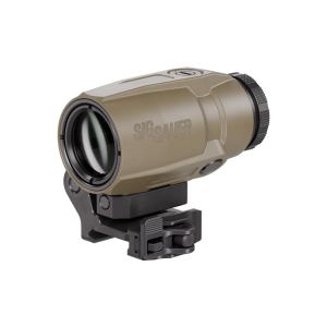 Sig Sauer SIG Sauer JULIET5T-AMR 5x24 Compact Magnifier, Flip-to-Side Mount, FDE - $449.99 at BattleHawk Armory