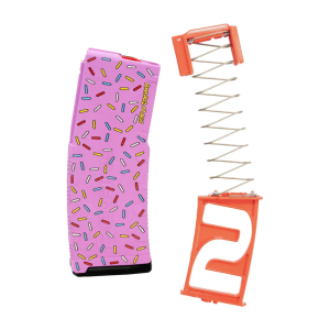 Amend2 AMEND2 M2 5.56MM 10RD AR15 WITH RED FOLLOWER PINK SPRINKLE 10/30 POLYMER MAGAZINE ( 50 PER CASE ) - $18.78 at BattleHawk Armory