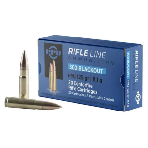 300 AAC Blackout Ammo - PPU Standard FMJ PPU Standard FMJ Ammo