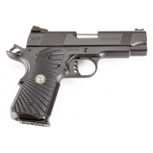 Wilson Combat Wilson Combat CQBECP9 1911 CQB Elite Compact 9mm 4 9+1 Black G10 Starburst Grip Pistol - $4220.00 at BattleHawk Armory