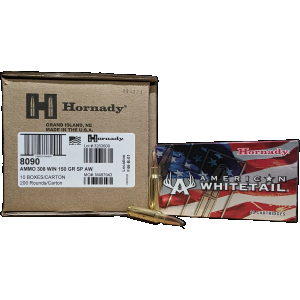 Hornady American Whitetail InterLock Case Ammo