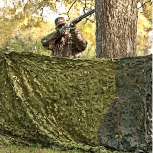 Red Rock Gear RED ROCK CAMOUFLAGE NETTING WOODLAND 3D LEAF CUT 8'X10' - $39.01 at BattleHawk Armory