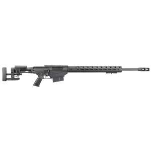 Ruger 18081 Precision 300 Win Mag 26 5+1 Black Hard Coat Anodized Left Side Folding Ruger Precision MSR Stock