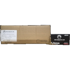 Bulk Scorpion Training Case FMJ Ammo