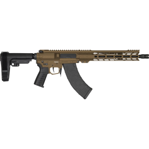 CMMG Mk47 Banshee, 7.62x39mm, 12.5 Barrel, 1- 30rd Magazine, Midnight Bronze, Pistol