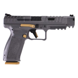Century Arms Canik SFx Rival 9mm 5.2 Pistol, Gray, Two 10rd Mags, Demo - $568.57 at BattleHawk Armory