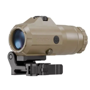 Sig Sauer SIG Sauer JULIET4T-AMR 4x24 Full-Size Magnifier, Flip-to-Side Mount, FDE - $469.99 at BattleHawk Armory