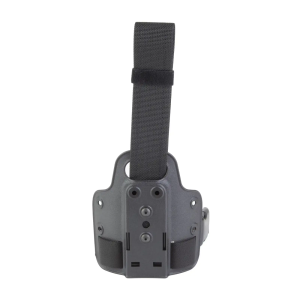 Safariland Safariland 6004-10-2 Single-Strap Leg Shroud, Black - $58.80 at BattleHawk Armory