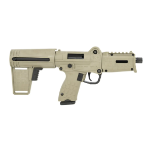 Kel-Tec Kel-Tec SDP9TAN SUB SDP 9mm Luger 17+1 6 Threaded Barrel, Polymer Receiver w/Picatinny Rail, Polymer Folding Pistol Brace, Polymer Grip - $449.54 at BattleHawk Armory