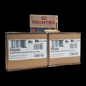Bulk Hornady Frontier Case FMJ Ammo