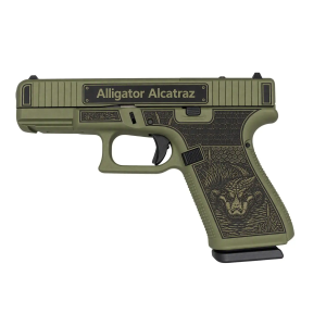GLOCK 19 (V) 9MM FXD 5.5 COMM 15RD USA Alligator Alcatraz