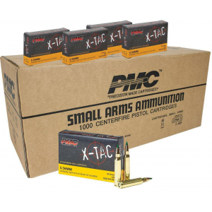 Bulk PMC Xtac M855 Ball Centerfire Case Ammo