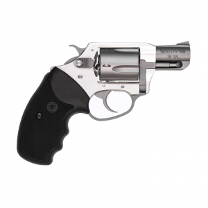 Charter Arms 93820 Undercover Lite Southpaw Revolver SingleDouble 38 Special 2 5 Rd Black Rubber Grip Stainless
