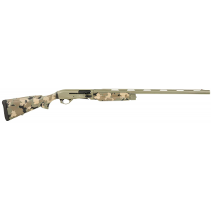 T R Imports A21228OS3 Alpha 2 12 Gauge 3 41 28 Green Cerakote Chrome Lined Vent Rib Barrel  Steel Receiver Old School Camo Synthetic Fixed Stock