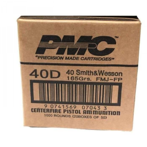 Bulk PMC Bronze CASE FMJFP Ammo