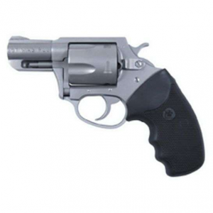 Charter Arms 73566 Mag Pug  357 Mag 6 Round 6 Stainless Steel Black Rubber Grip