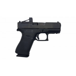 Glock G43X BLACK MOS w SHIELD OPTIC 9mm 341 10 Round Black Pistol